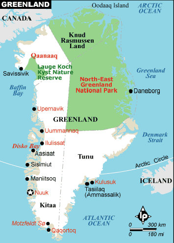 Nuuk map